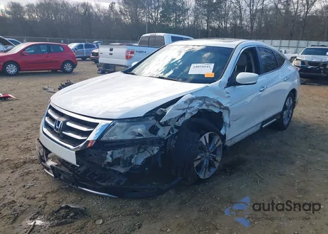 2013 Honda Crosstour Ex-L V6 from USA, damaged, VIN 5J6TF1H55DL001211